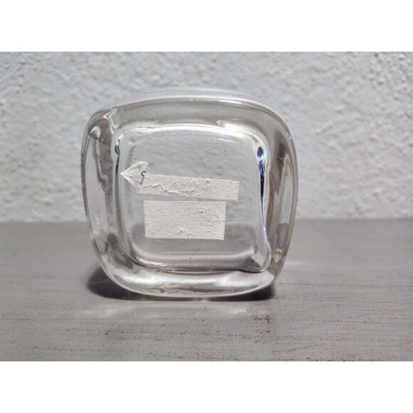 Jim Beam Kentucky Straight Bourbon Whiskey Heavy Square 16 Oz Glass, Poker, EUC - Picture 5 of 6